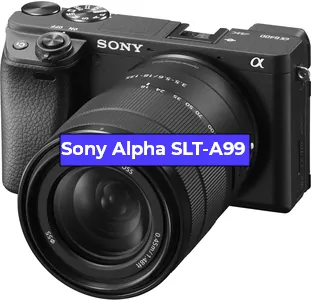 Ремонт фотоаппарата Sony Alpha SLT-A99 в Новосибирске